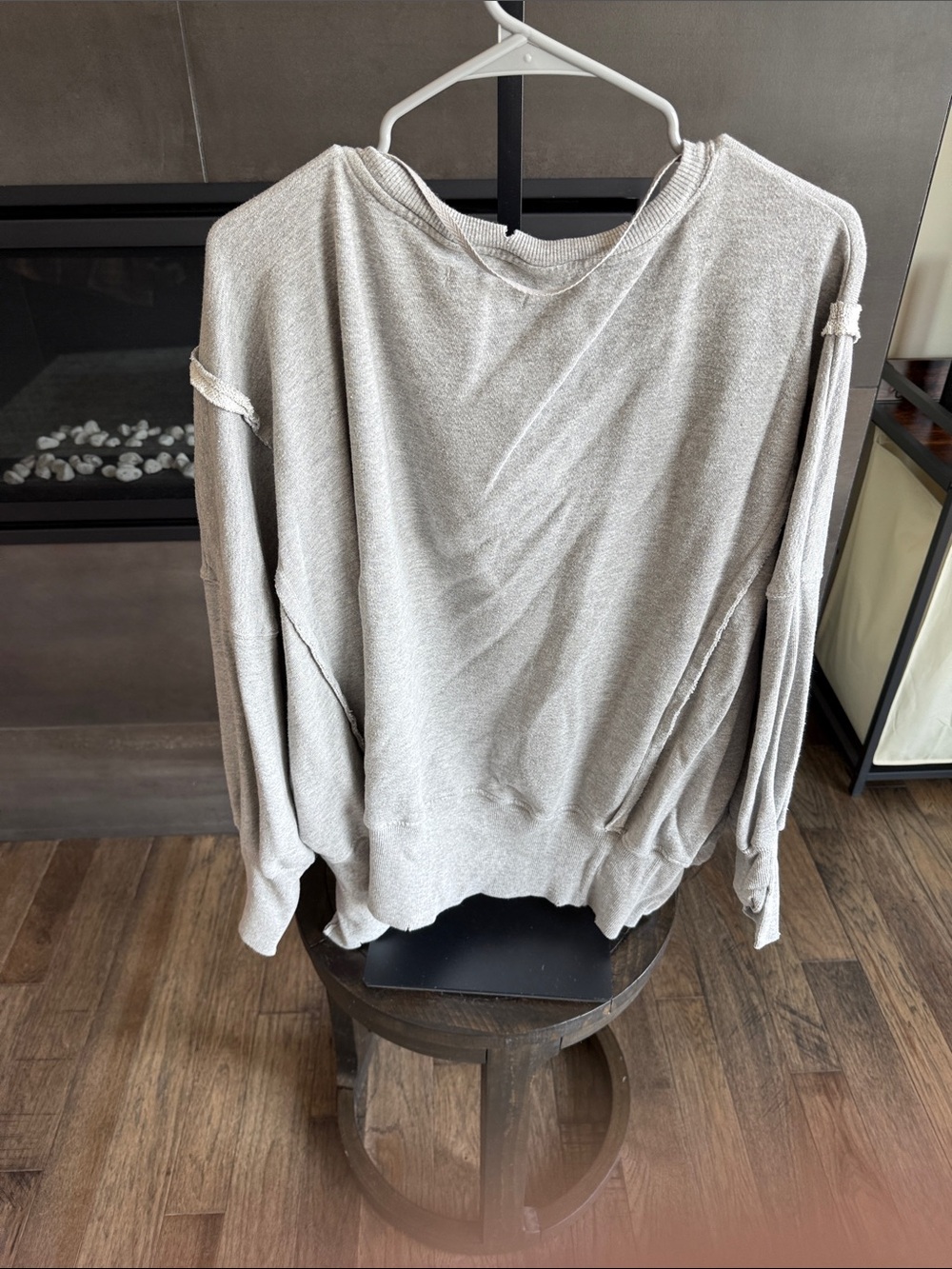 Grey 'New York City' Women's Pullover Sweatshirt - Picture 3 of 3